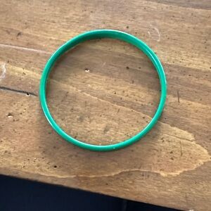 Green Bangle Bracelet